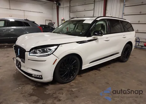 2023 Lincoln Aviator Black Label z USA, uszkodzony, nr VIN 5LM5J9XC2PGL04903